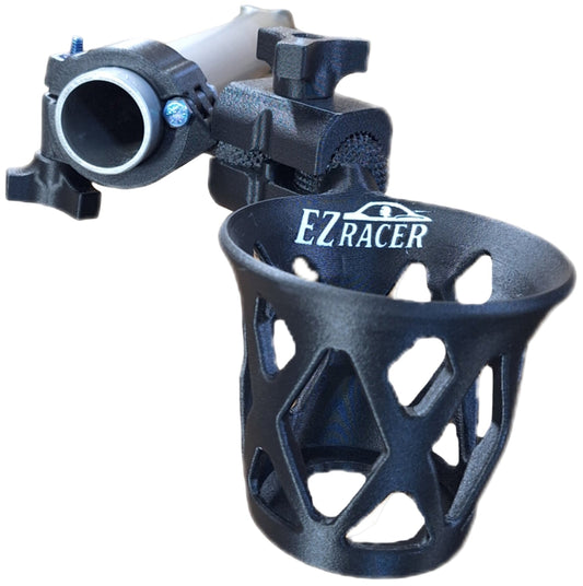 Roll Cage Mounted Adjustable Cup Holder for Race Cars and Off-Road Vehicles